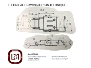 44 68004 Technical Drawing