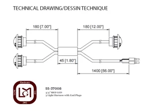 55 37008 Technical Drawing