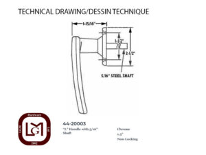 44 20003 Technical Drawing