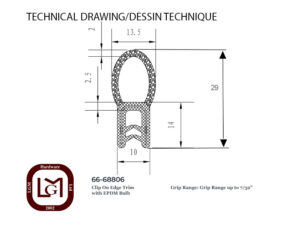 66 68806 Technical Drawing