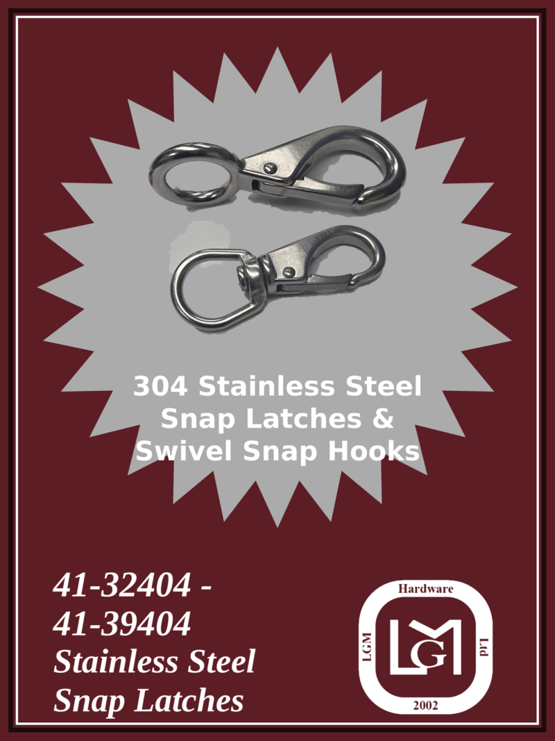 SS Snap Latch Badge